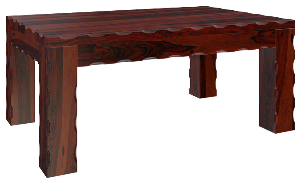 Yakima Unique Handcrafted Solid Wood Small Coffee Table   Transitional   Coffee Tables   by Sierra Living Concepts Inc  Houzz