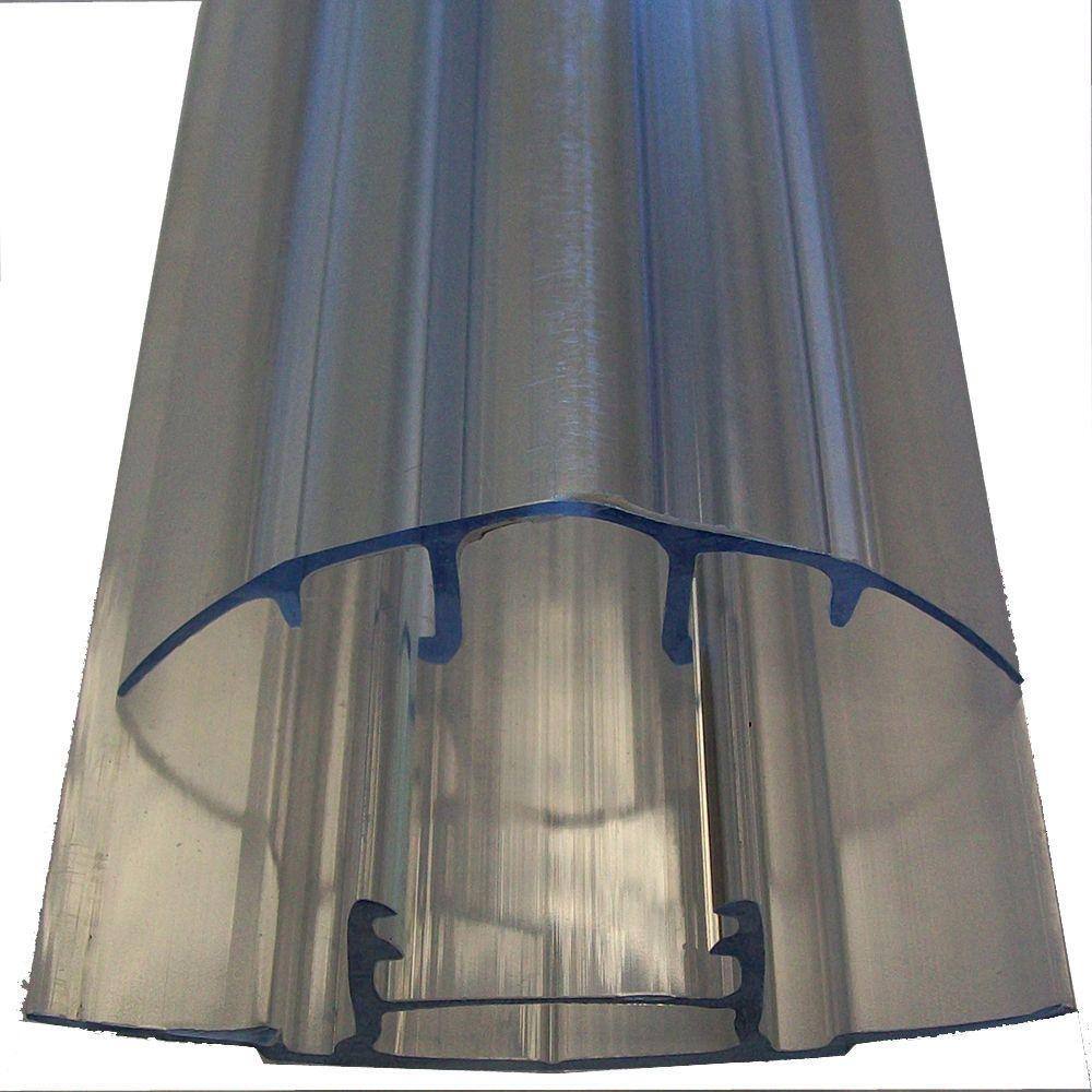 Sunlite 8 ft. Polycarbonate Roof Panel 8 mm Snap Cap 96714