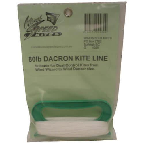 Windspeed Dacron Replacement Kite Line and Handle 40kg