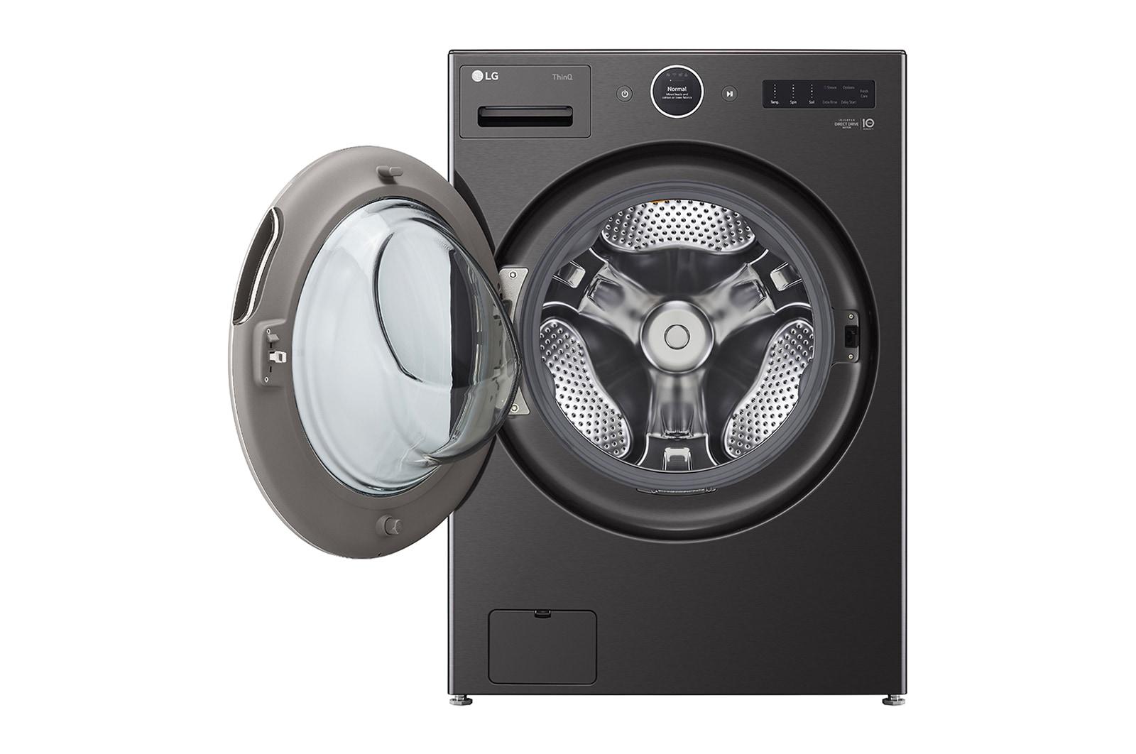 Lg WM6700HBA 5.0 Cu. Ft. Mega Capacity Smart Wi-Fi Enabled Front Load Washer With Turbowash™ 360(Degree) And Built-In Intelligence