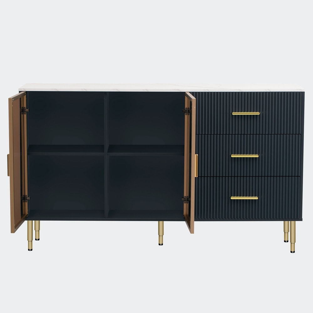 Sideboard MDF Buffet Cabinet