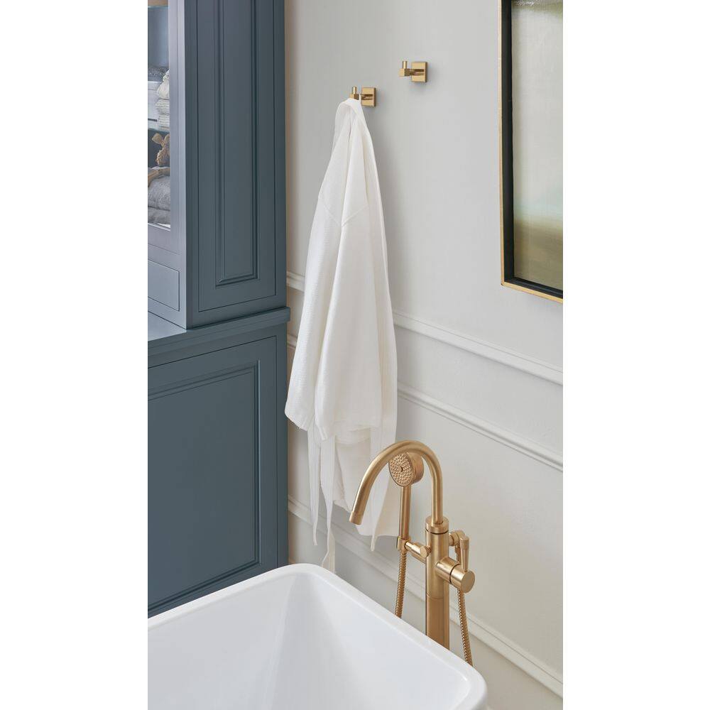 Amerock Stature Single Robe Hook in Champagne Bronze BH36090CZ