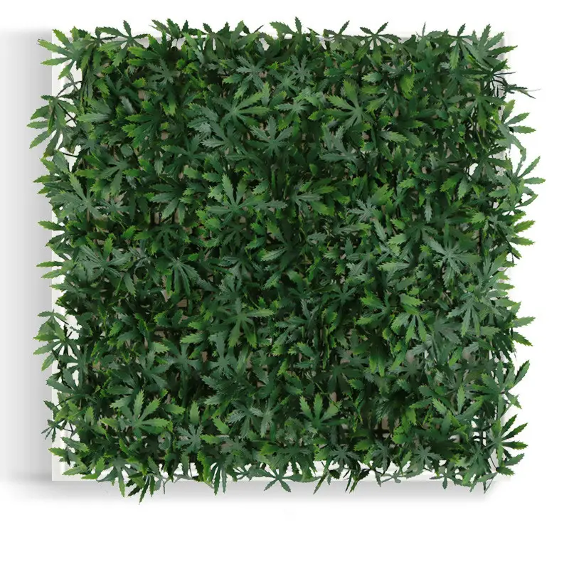 Wholesale Customized Artificial Landscape Plants Wall Vertical Boxwood Hedge for Garden Wedding Supplies Wall