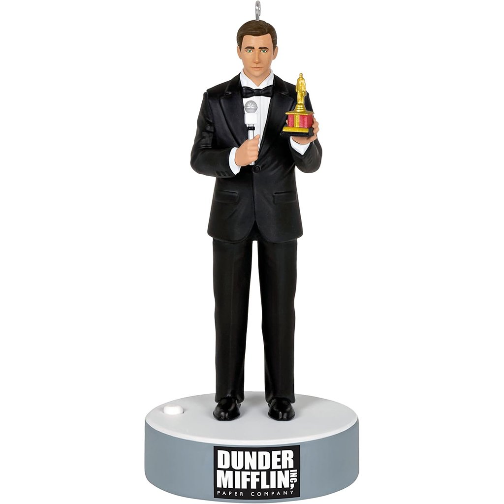 Hallmark  2023 Keepsake Ornament The Office Dundie Winner! Ornament with Sound