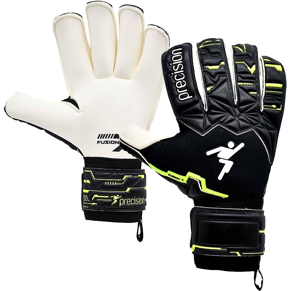 Precision Fusion X Pro Roll Finger Giga Junior Goalkeeper Gloves