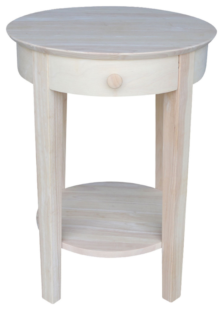 Mission Entry Table   Transitional   Side Tables And End Tables   by International Concepts  Houzz