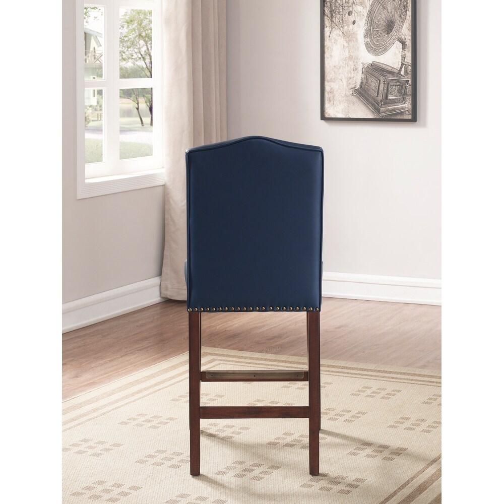 Claren Faux Leather Counter Stool by Greyson Living