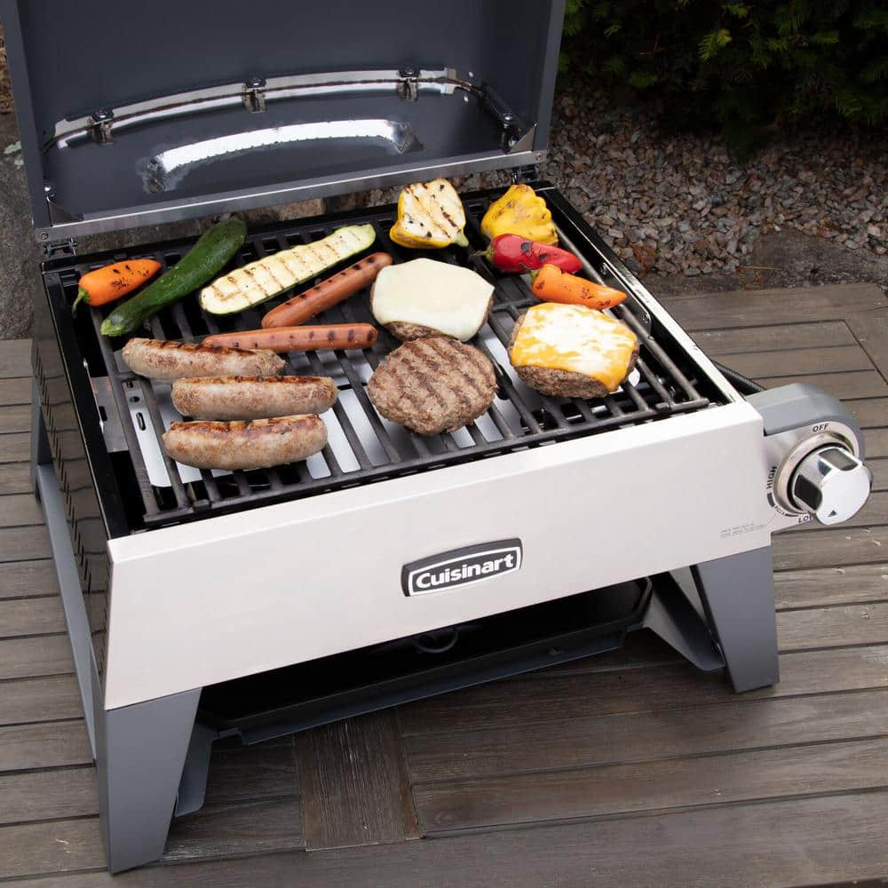 Cuisinart 3-In-1 Propane Tank Griddle and Grill Outdoor Pizza Oven CGG-403