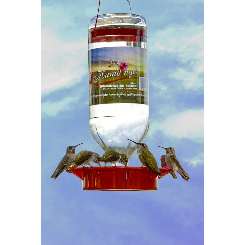 HUMMINGBIRD FEEDER 32OZ