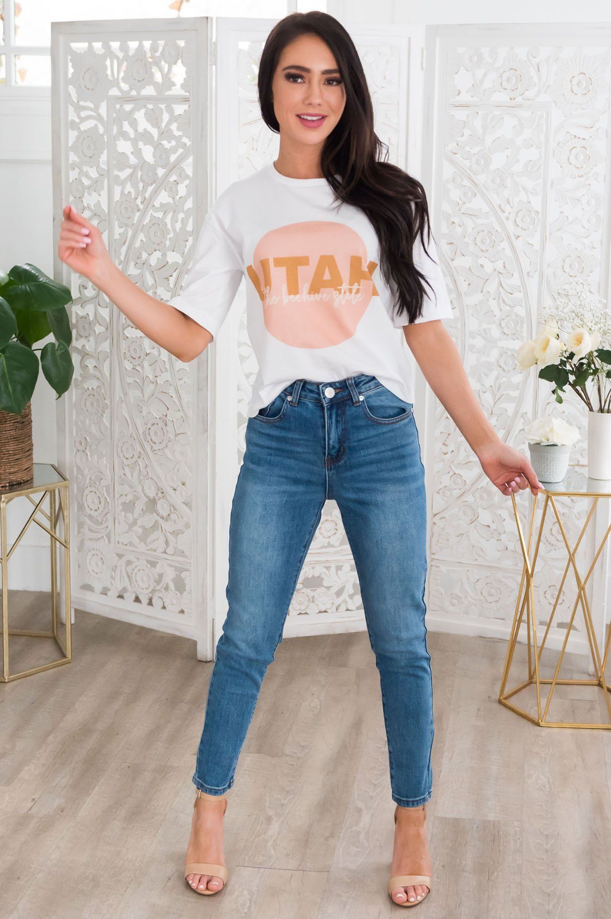 Utah Graphic Modest Tee