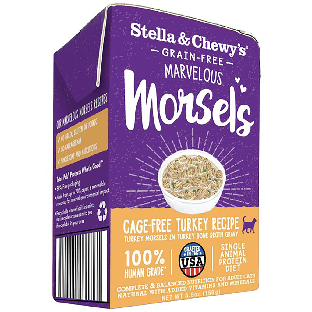 Stella and Chewy's Marvelous Morsels Cage-Free Turkey Recipe Cat Food -