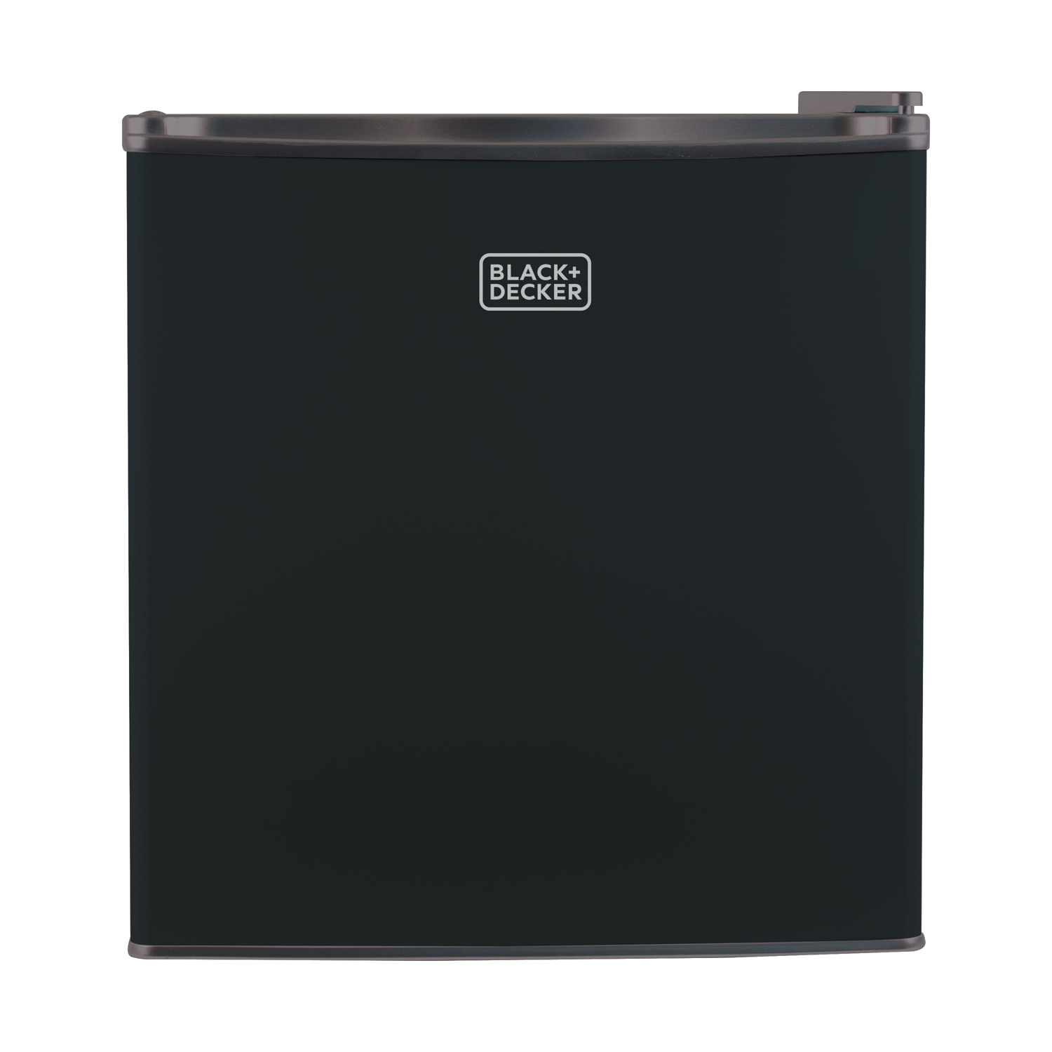 Black+Decker 1.7 cu ft Black Steel Compact Refrigerator 75 W