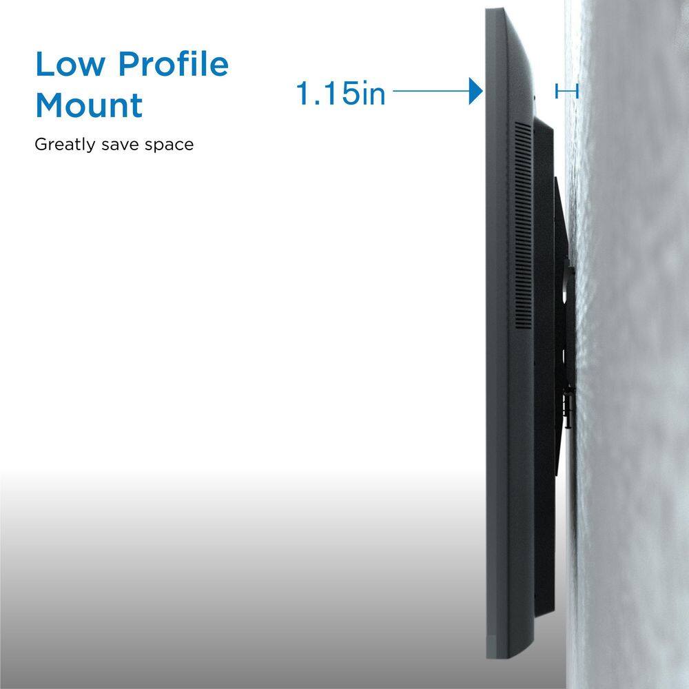 ProMounts Fully Assembled Easy to Install Universal Large Flat TV Wall Mount for 42-80 in. to 143 lbs. VESA:200x200 to 600x400 MF642