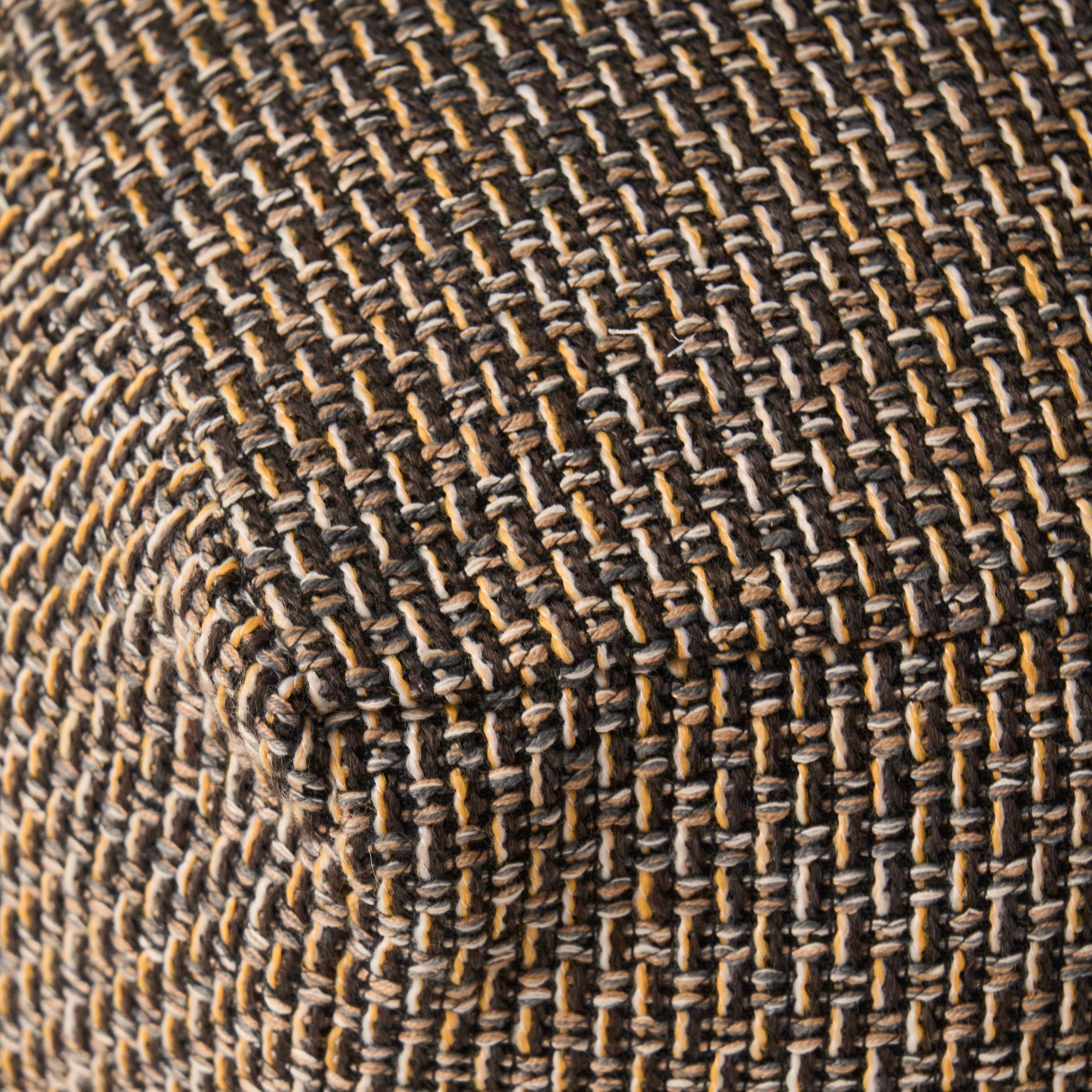 Larrick Contemporary Fabric Pouf