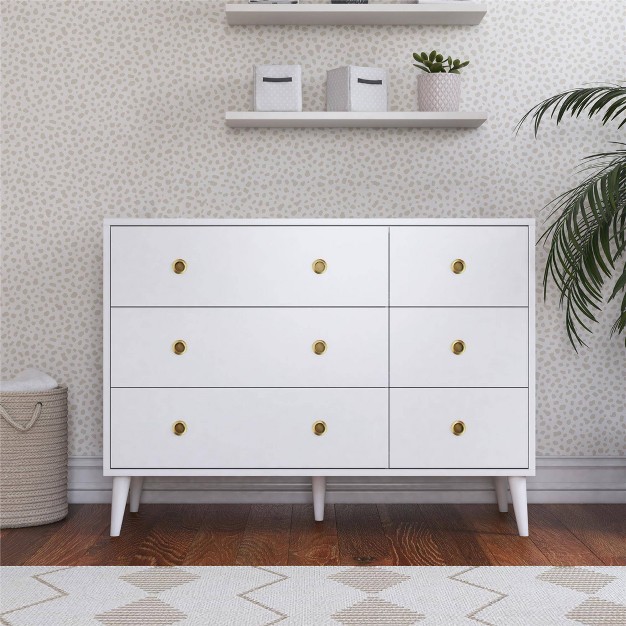 Novogratz Harper 6 Drawer Dresser