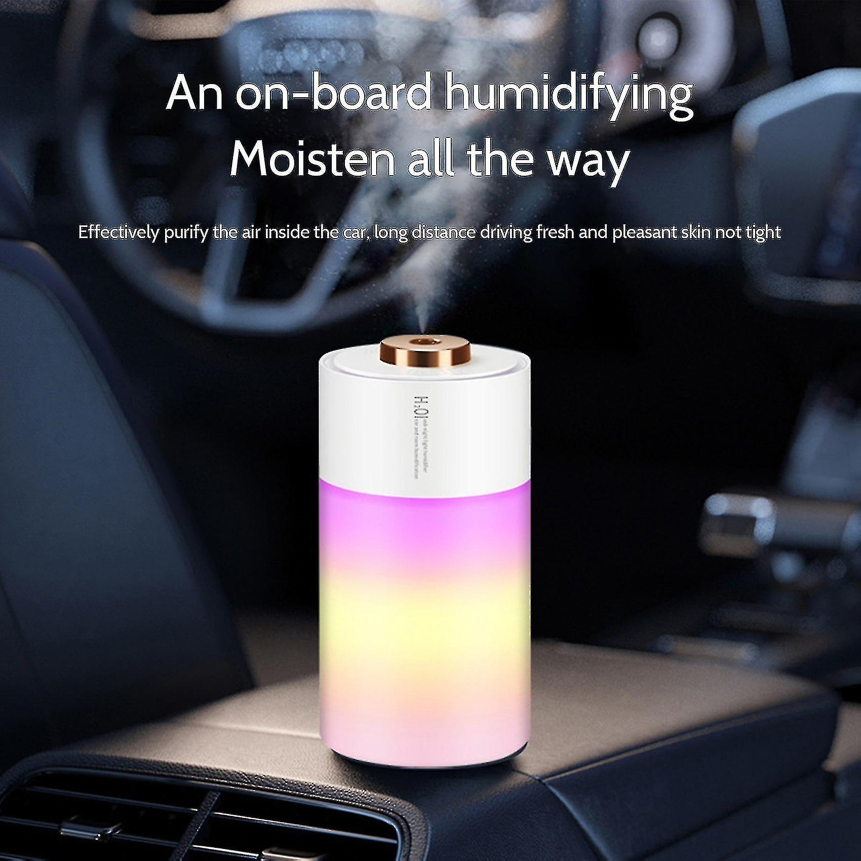 300ml Usb Silent Air Humidifier Home Car Aroma Diffuser B_c