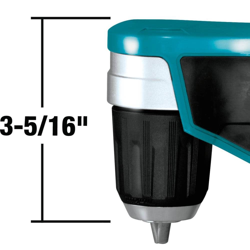 Makita 12V Max CXT Lithium-Ion Cordless 3/8 In. Right Angle Drill Tool Only AD04Z from Makita