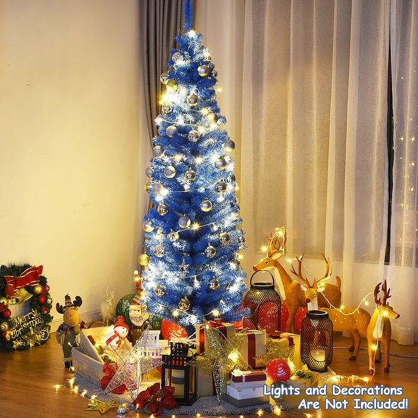 6F Pencil Christmas Tree Artificial Slim Tree