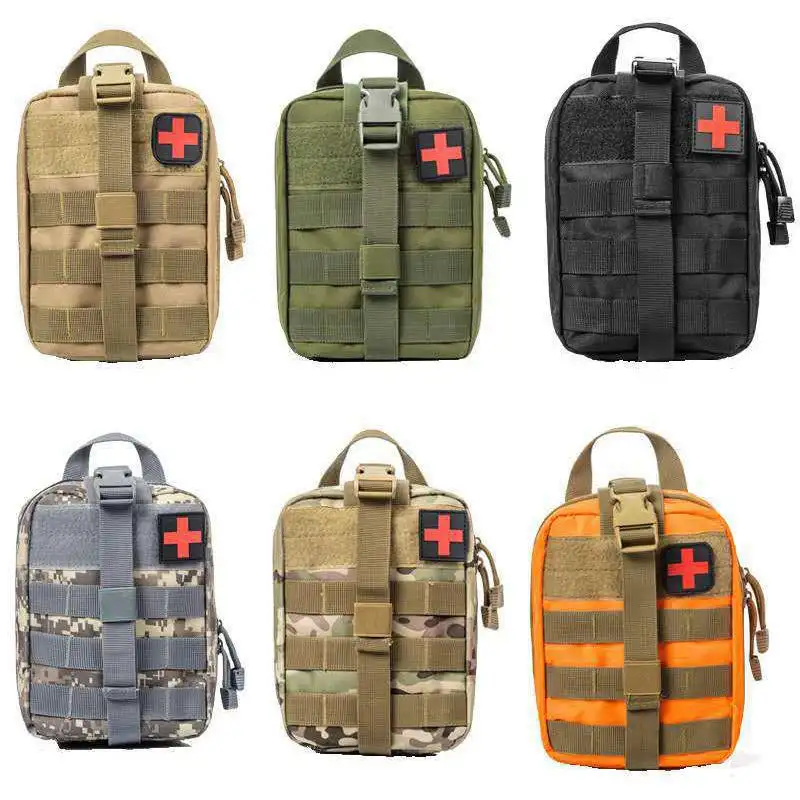 Portable Emergency Medical Tactical Trauma Outdoor Camping Hiking Bag First Aid Kit Set