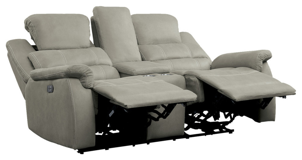 Prose Power Double Reclining Love Seat   Transitional   Loveseats   by Lexicon Home  Houzz