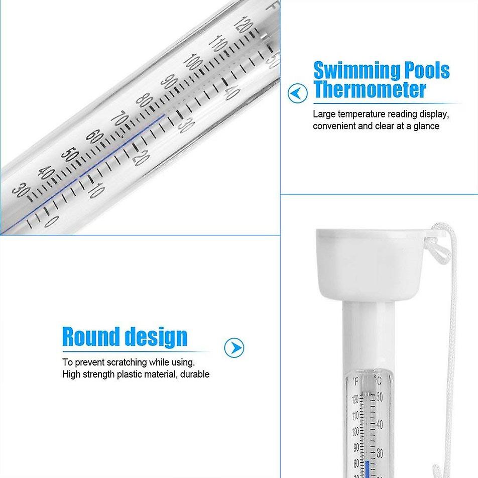 Swimming Pool Floating Thermometer Swimming Pool Special Thermometer Swimming Pool Water Temperature Thermometer