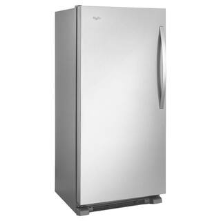 Whirlpool 17.7 cu. ft. SideKicks Frost Free Upright Freezer in Monochromatic Stainless Steel WSZ57L18DM