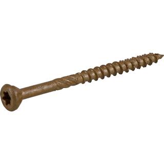 Everbilt #9 x 2-12 in. Star Drive Flat Head Exterior Wood Screws 5 lbs.-Box (501-Piece) 117354