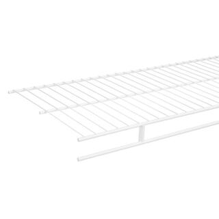 Everbilt 12 ft. x 12 in. Fixed Rod Wire Shelf 90179