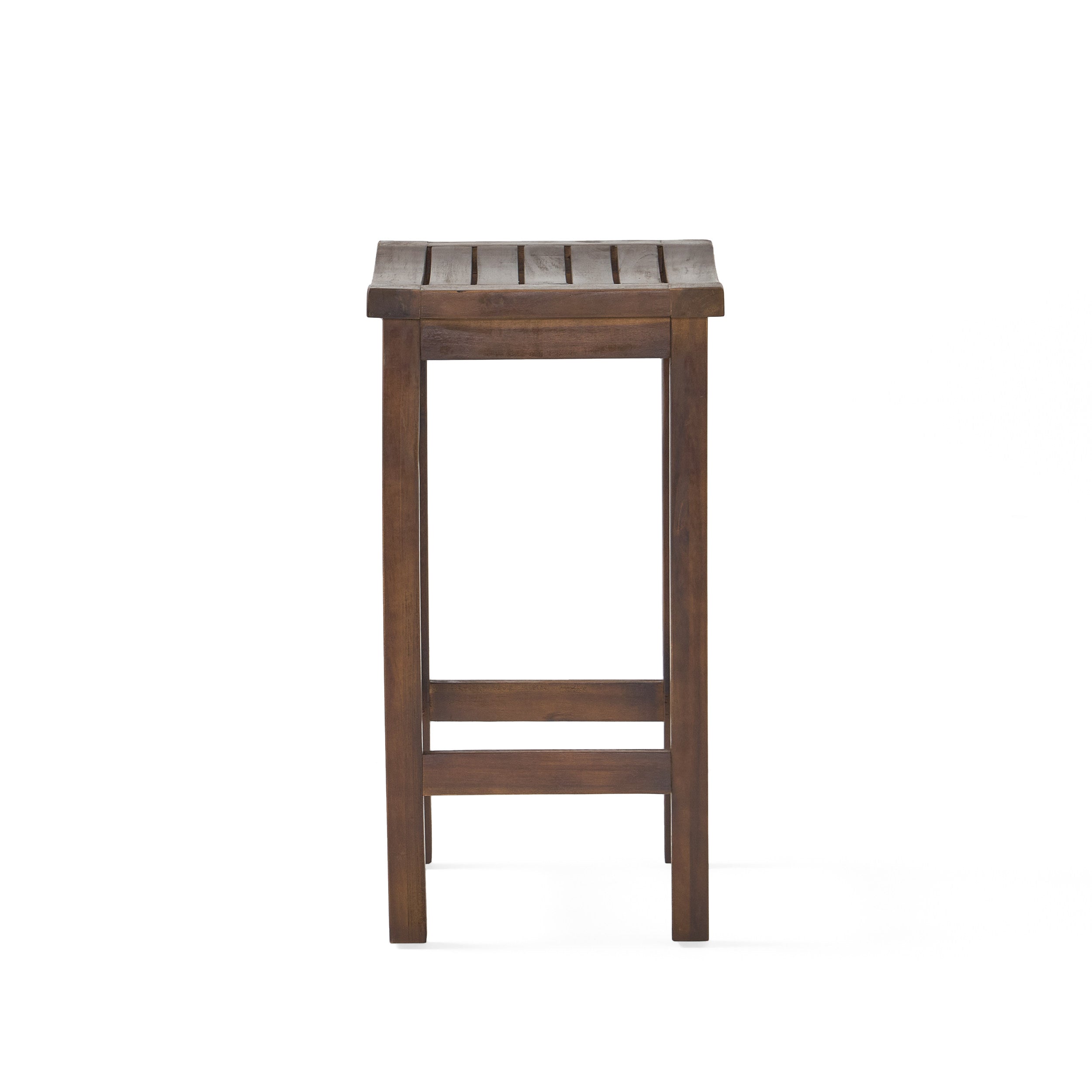 Lantana Brown Mahogany 24-Inch Counter Stools (Set of 2)