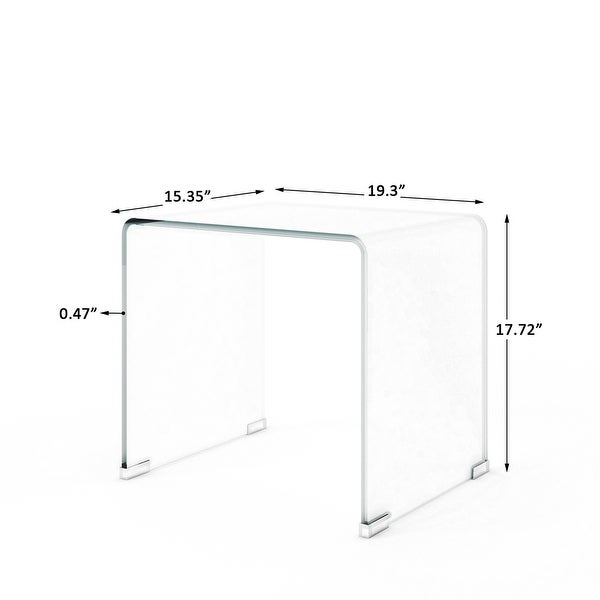 Whole Tempered Glass Coffee Table End Table Side Table for Living Room