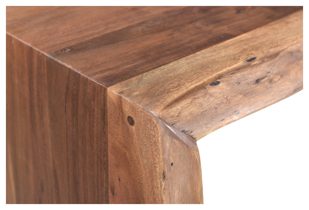 Scandinavian Tyrell Coffee Table Smoked   Brown   Scandinavian   Coffee Tables   by PARMA HOME  Houzz