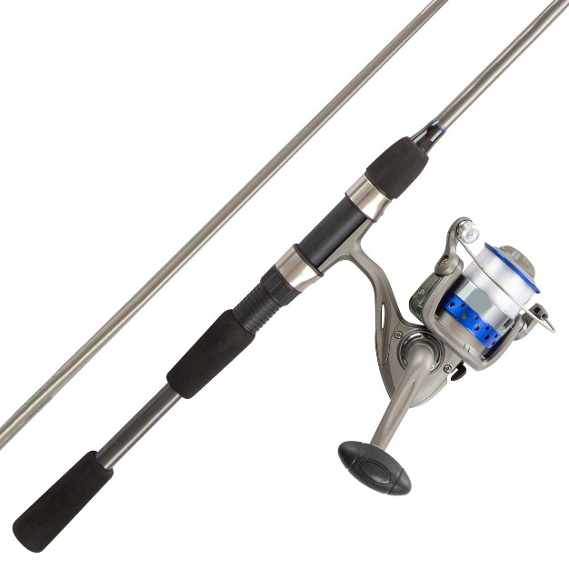 Leisure Sports Spinning Rod And Reel Fishing Combo Black blue