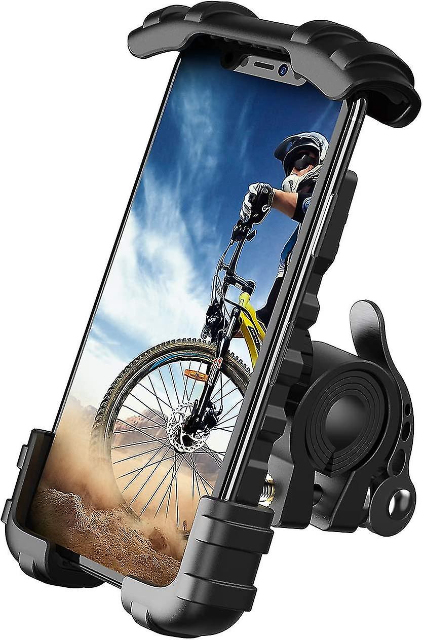 Bicycle Phone Holder， Motorcycle Phone Holder - Lamicall Bicycle Handlebar Phone Clip For 4.6