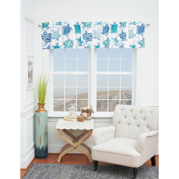 C amp f Home Turtle Bay Valance Set Of 2