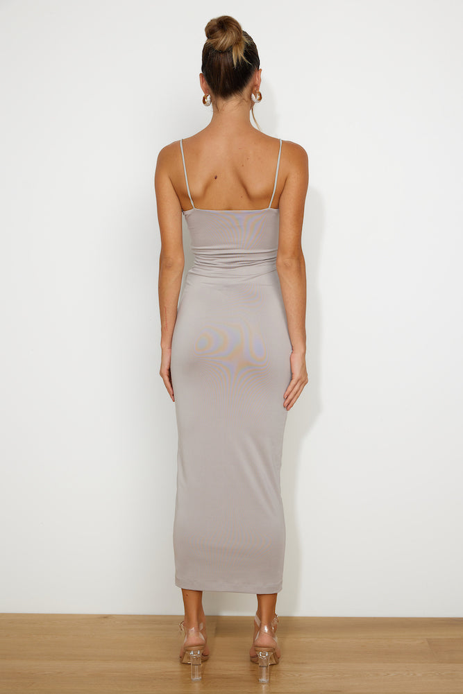 Every Girl Wants Maxi Dress Grey