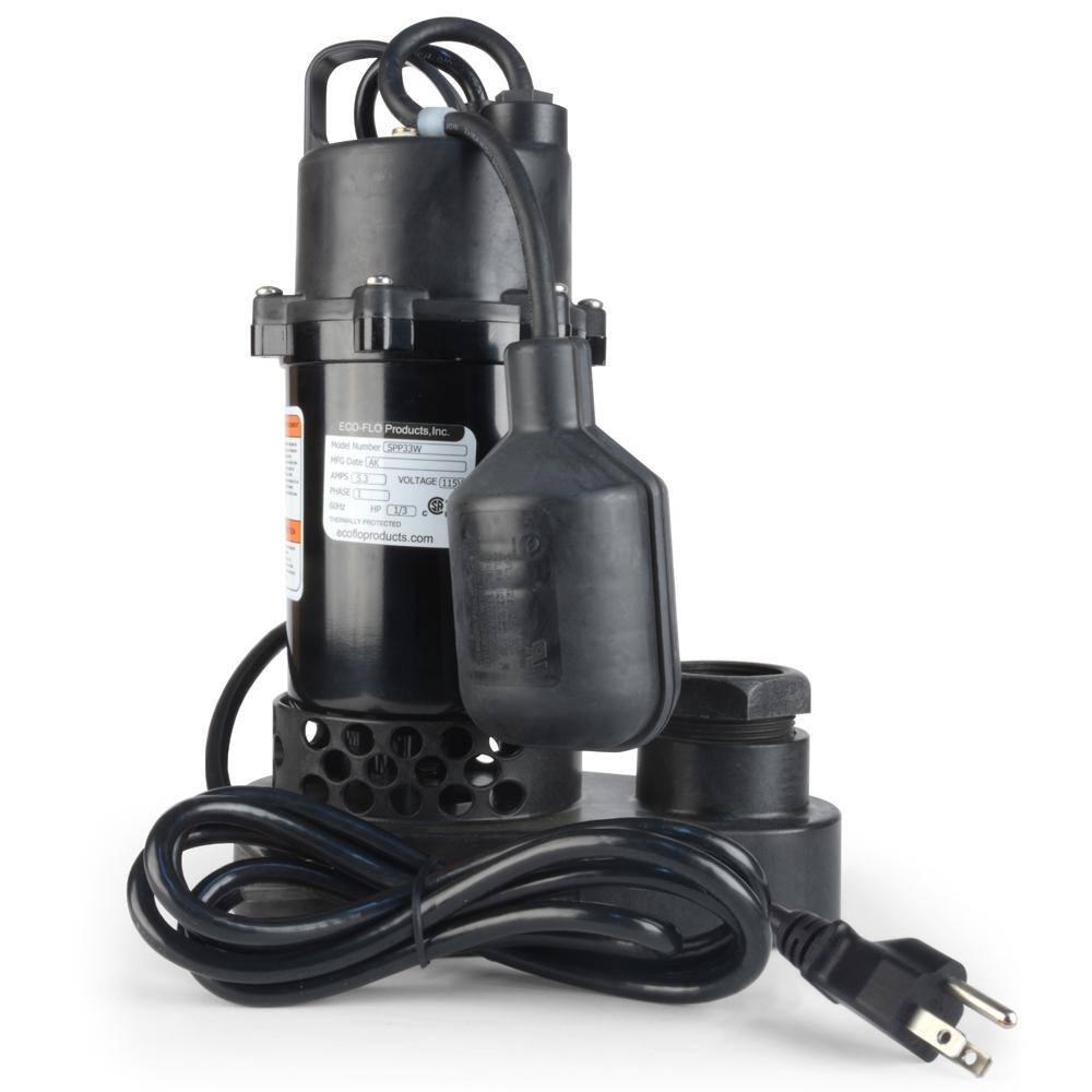 ECO FLO 13 HP Submersible Sump Pump SPP33W