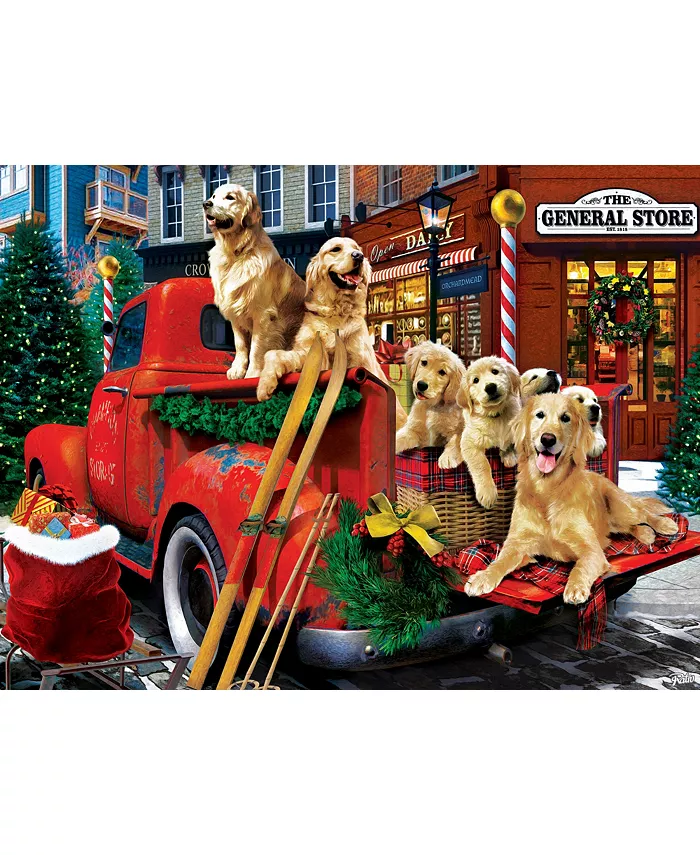 MasterPieces Puzzles Christmas - Guarding the Presents 300 Piece Puzzle