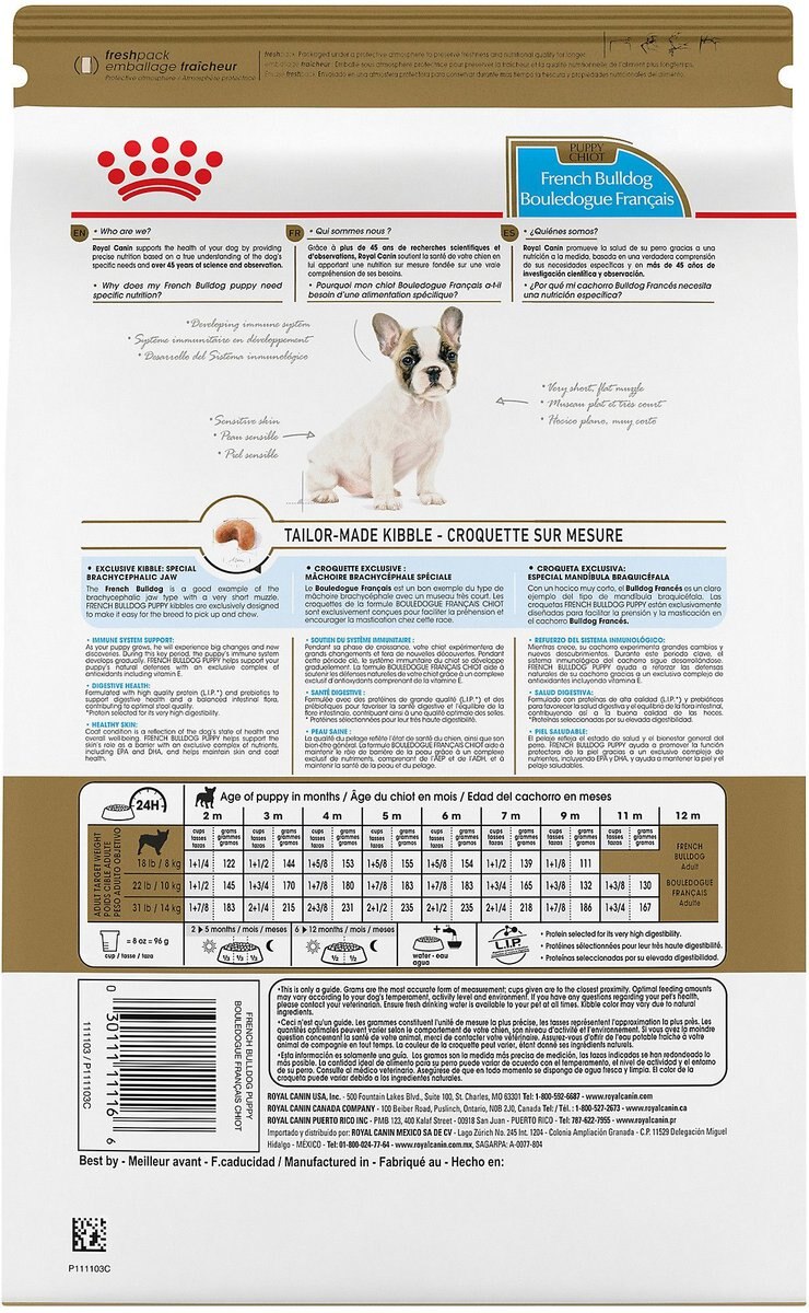 Royal Canin Breed Health Nutrition French Bulldog Puppy Dry Dog Food