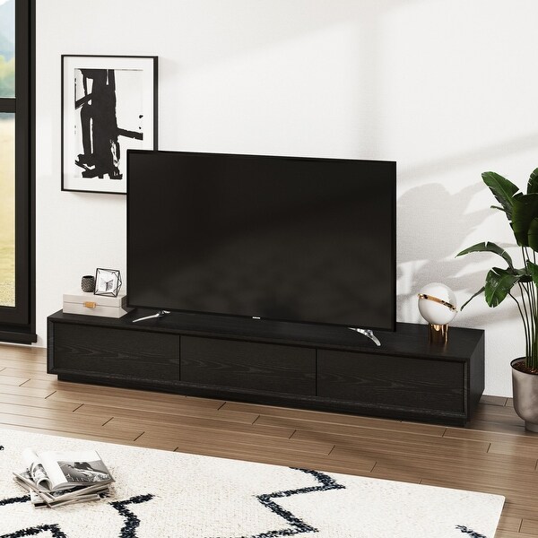 Anneelizabeth 70-inch 3 drawer TV Console - 70.9