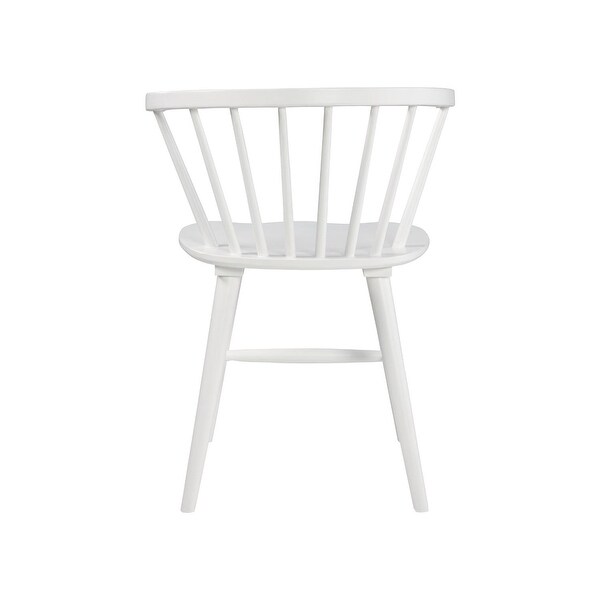 Signature Design by Ashley Grannen White Solid Wood Dining Chairs (Set of 2) - 22