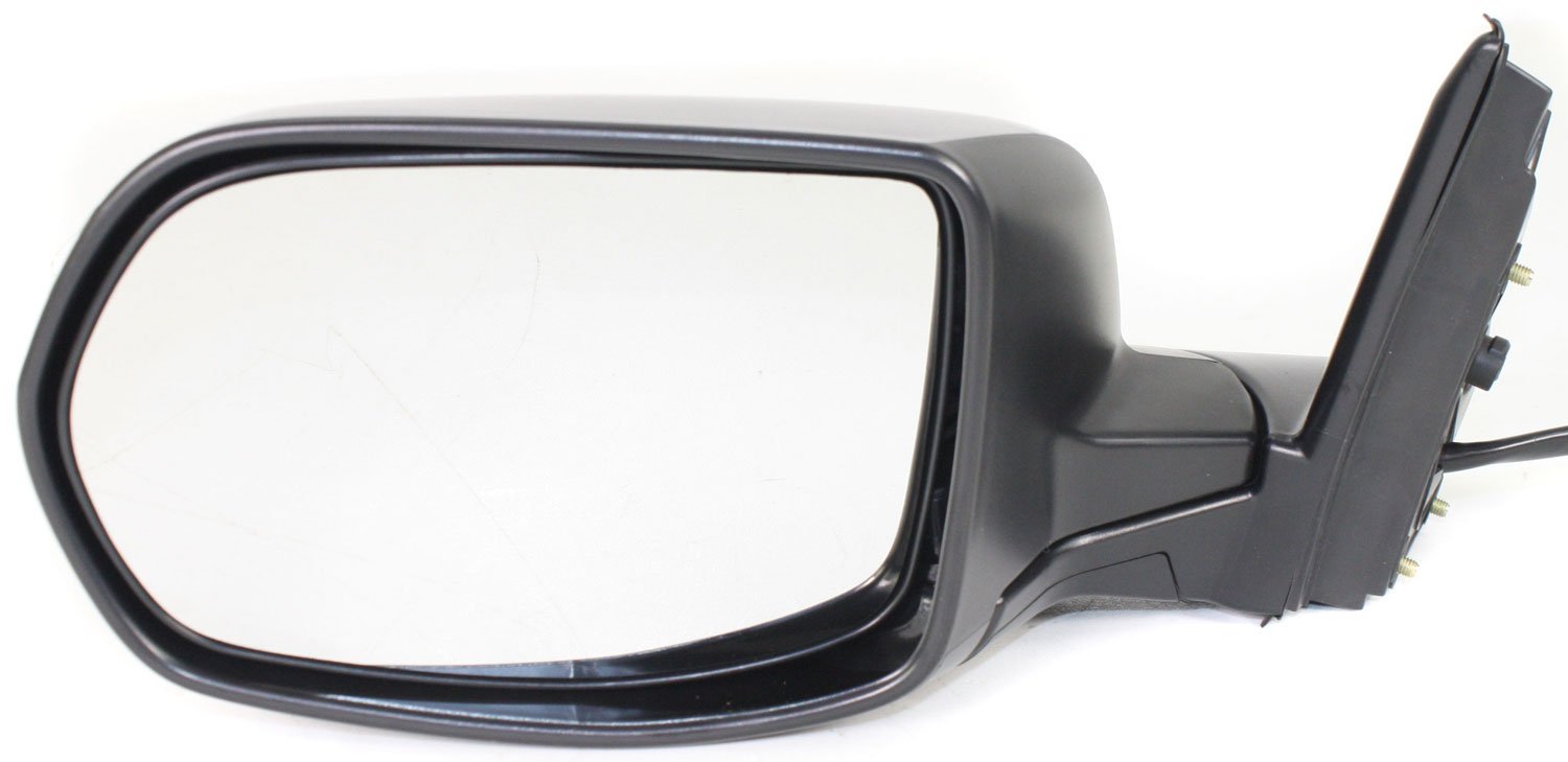 Mirror Compatible With 2007-2011 Honda CR-V Left Driver Side Heated Textured Black Kool-Vue