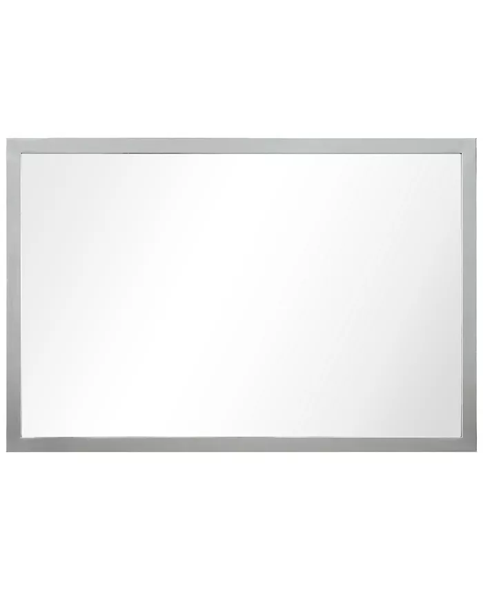 Empire Art Direct Contempo Polished Stainless Steel Rectangular Wall Mirror  20 x 30