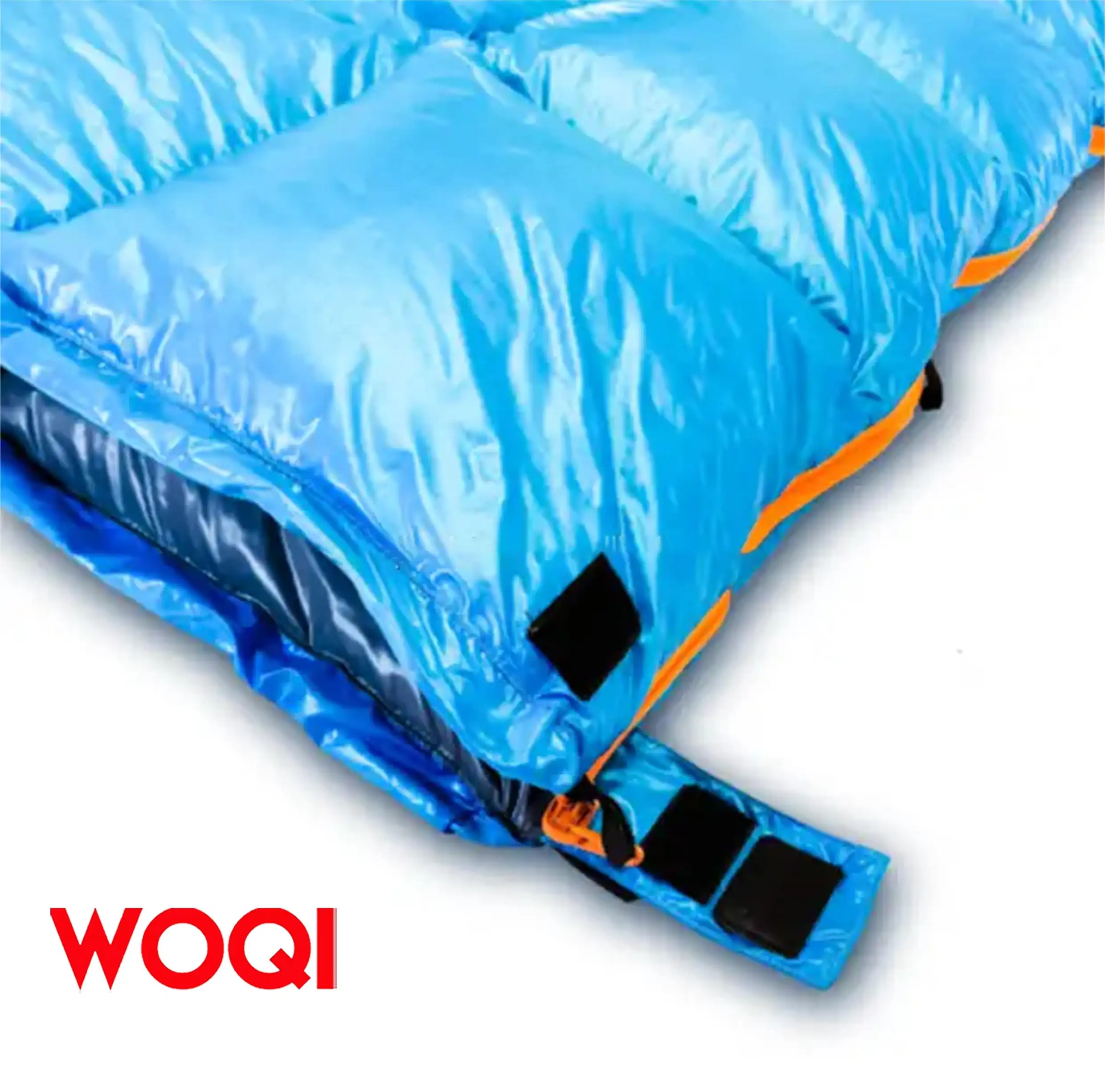 WOQI Outdoor  Lightweight Backpacking  Hiking Camping 3 Season Mummy Sleeping Bag with hammock  Compression Bag