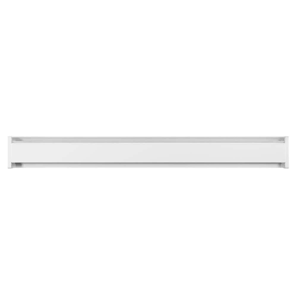 Cadet 83 in 240208volt 15001125watt SoftHeat Hydronic Electric Baseboard Heater in White