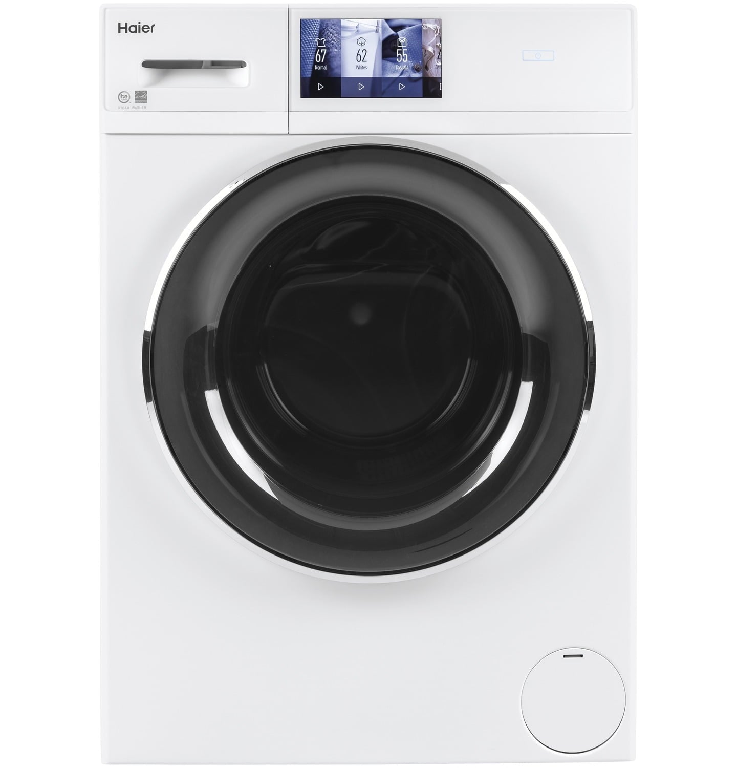 Haier QFW150SSNWW 2.4 Cu. Ft. Smart Frontload Washer