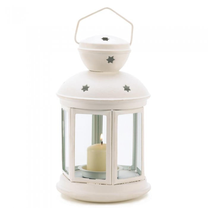 Gallery Of Light White Colonial Candle Lamp