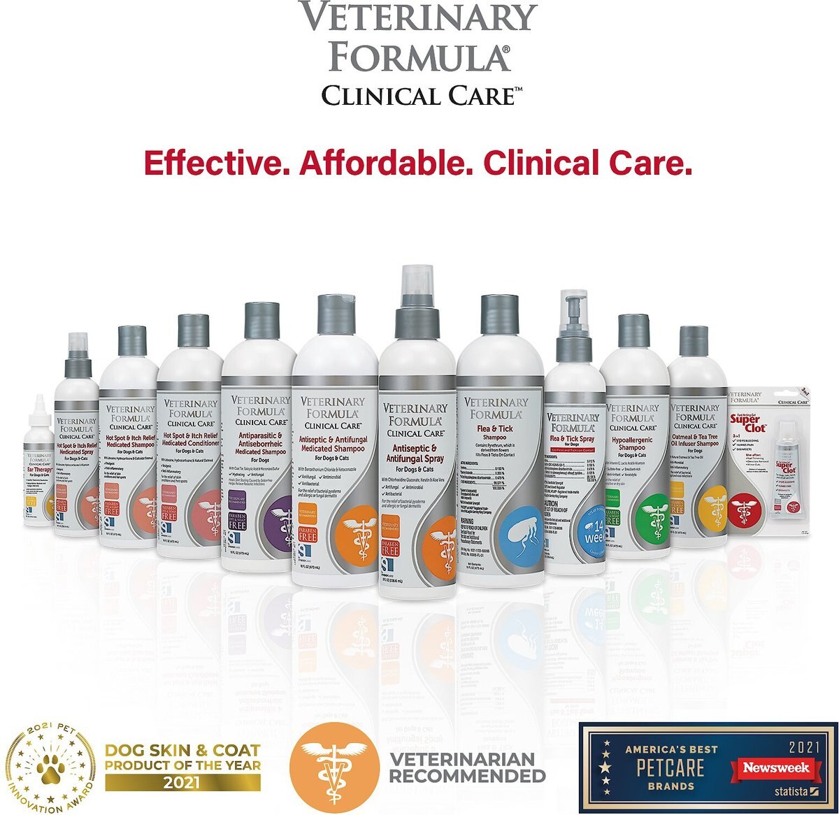 Veterinary Formula Clinical Care Antiseptic and Antifungal Spray