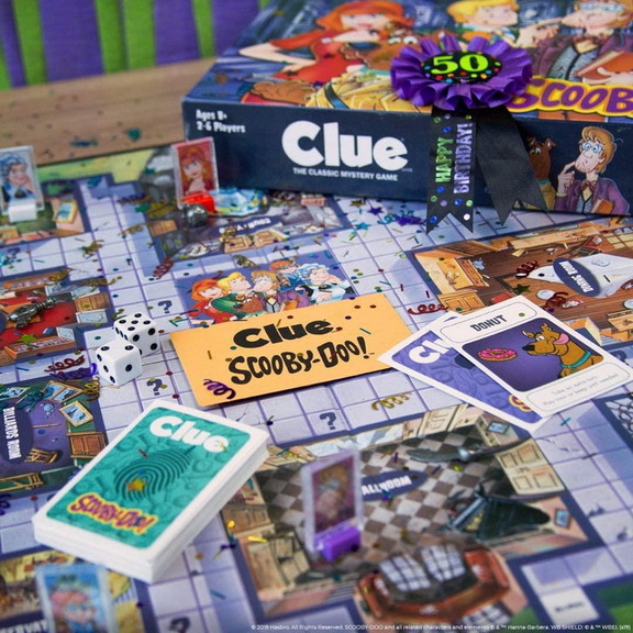 Scooby Doo! Clue Board Game  For 3 6 Players