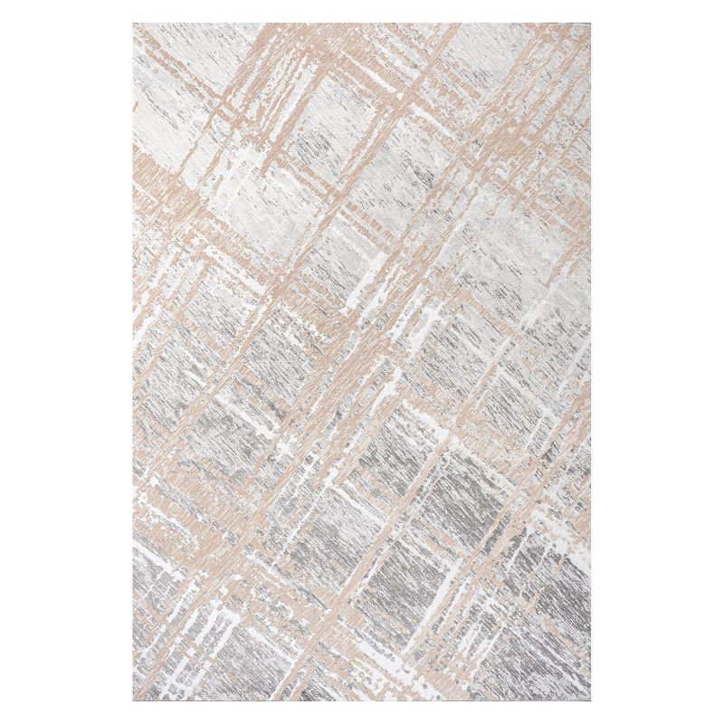 Jonathan Y Slant Modern Abstract Plaid Area Rug