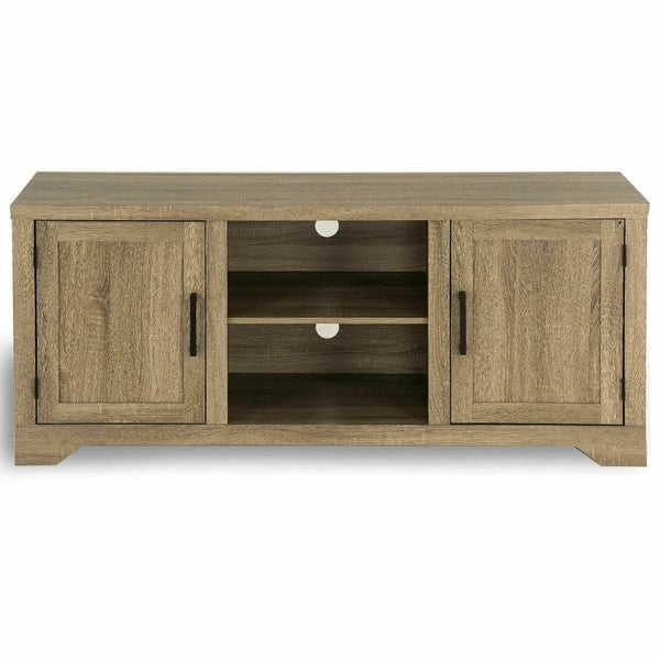 Rustic TV Stand Entertainment Center Storage Cabinet - 58